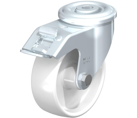 BÁNH XE BLICKLE CỔ XOAY, CÓ KHÓA LER-PO 100G-FI